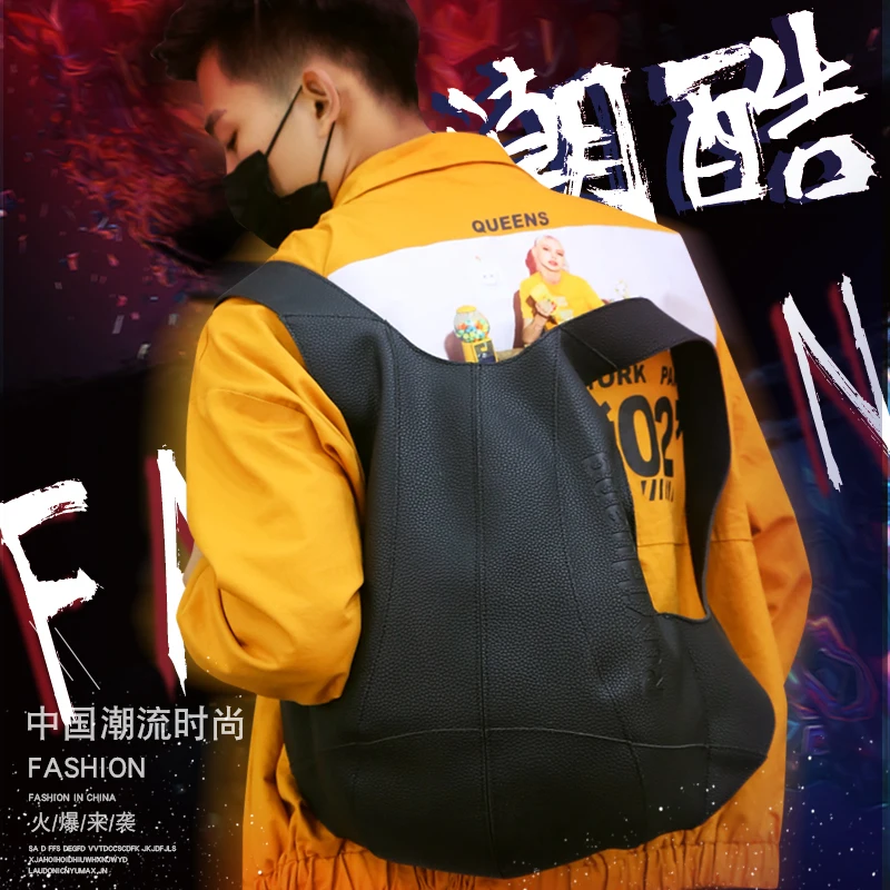 2020 New Backpack for Man Women Leather Bagpack Black Anti-theft Backpacks Unisex Mochilas Casual Large Schoolbag For Teenagers