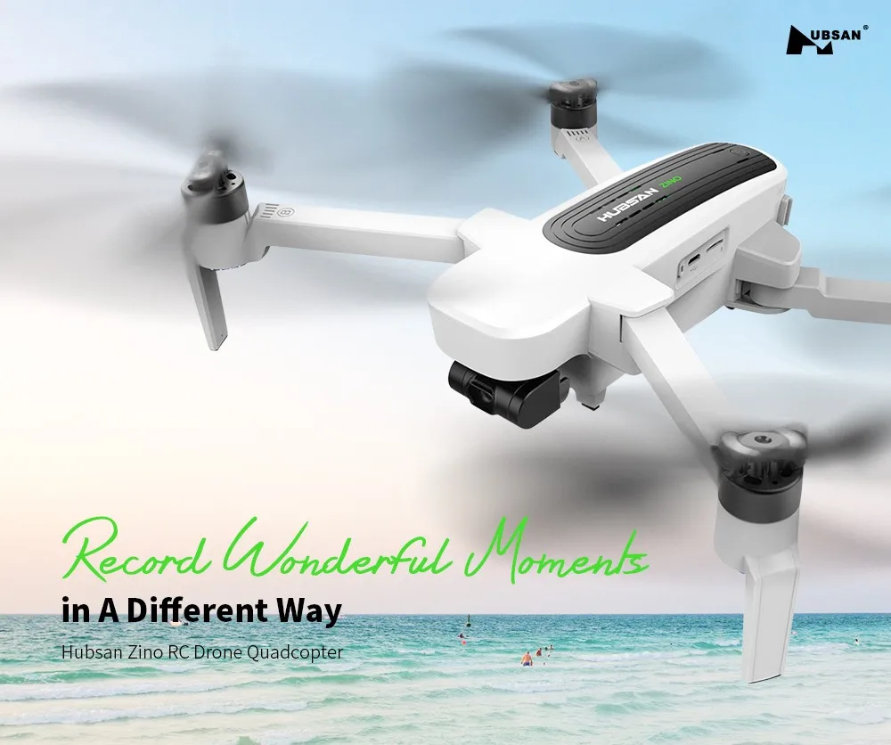Hubsan H117S Zino gps Дрон с разрешением 4K 1 км 5G Wi-Fi FPV UHD 4K Камера 3-осевому гидростабилизатору аэрофотосъемки с бесщеточным двигателем складной Квадрокоптер с дистанционным управлением
