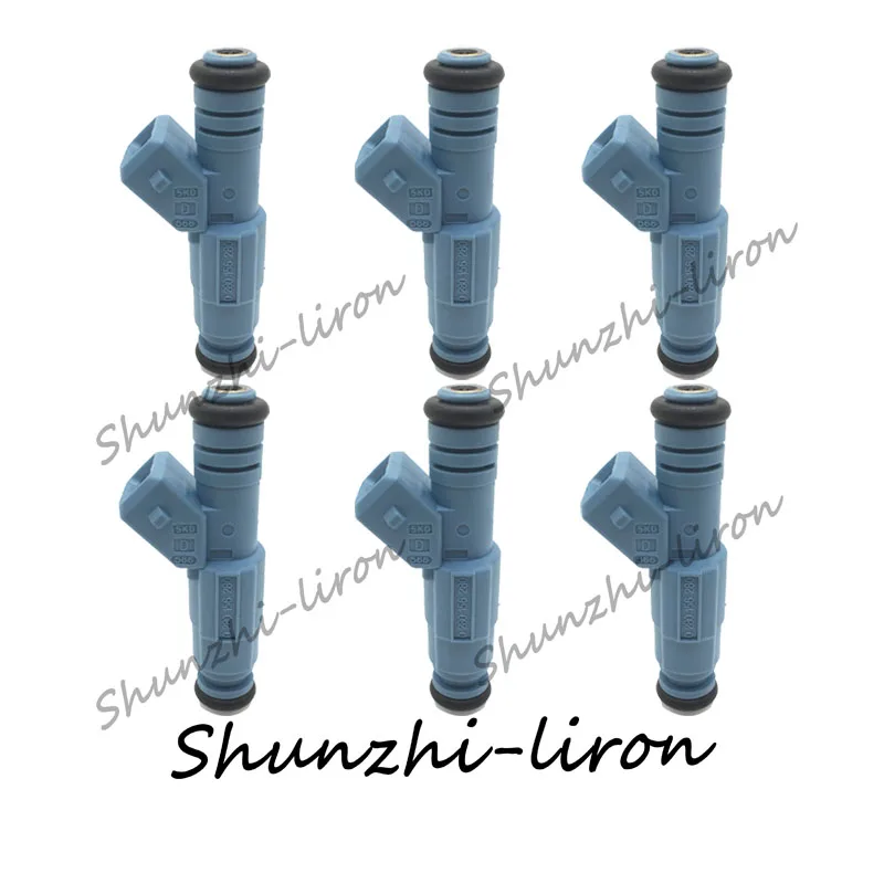 6 шт. инжектор топлива для V-W GMC Fiat купе OPEL Vauxhall Astra H ZAFIRA 2,0 C20LET Z20LET Z20LEL Z20LEH 0280156280 55556799