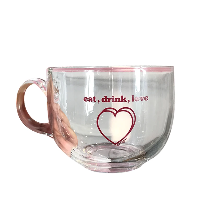Coffee Mug Glass Cup Set Cristal Cute Espresso CocktaiI Whiskey Water Drinking Glasses Tazas Caneca Kitchen Dining Bar E5BL | Дом и сад