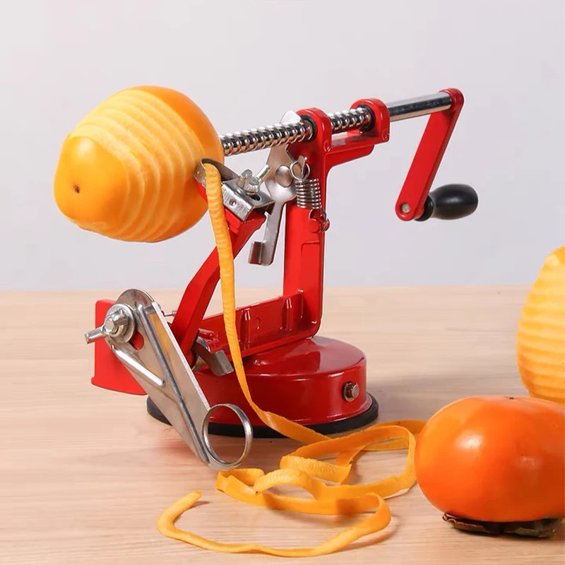 3 in 1 Steel Fruit Potato Apple Machine Peeler Corer Slicer Cutter Bar Home Hand-cranked Clipping | Мебель