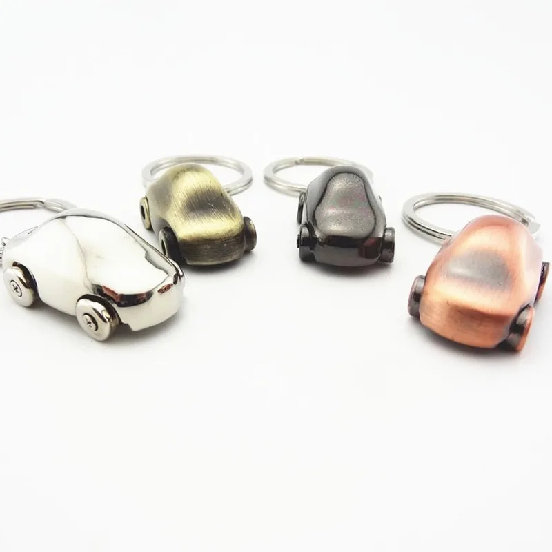 Ceative винтажный дизайн автомобиля модели брелок металлический крутой