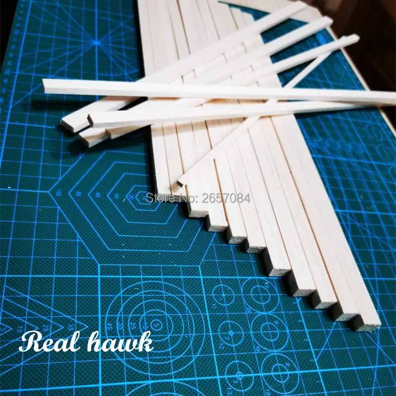 

250 mm length 6 mm thickness width 7/8/9/10mm wood strip AAA+ Balsa Wood Sticks Strips for airplane/boat model DIY