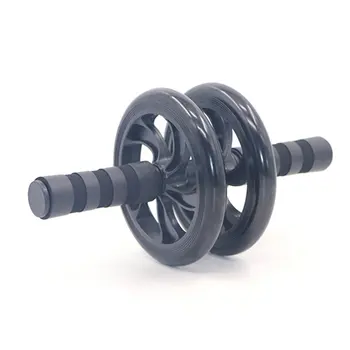 

16cm Diameter Abs Carver Abdominal Stomach Exercise Training Ab Roller Neutral Heavy-Duty Metal Abdominal Wheel