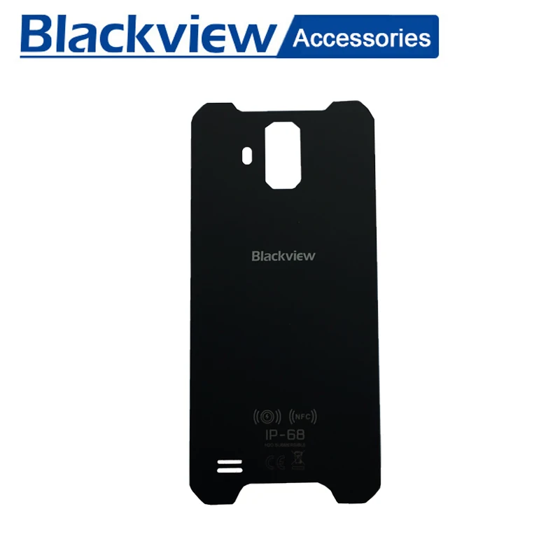 Оригинальная Задняя стеклянная крышка Blackview BV9600PRO, чехол для телефона, запасные части для корпуса из стекла, черный чехол