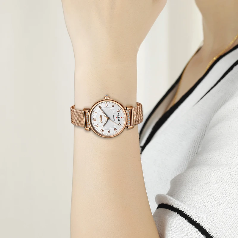 Montre Femme,, SUNKTA, женские часы, Топ бренд, Роскошные, модные, водонепроницаемые часы для женщин, Relogio Feminino, женские часы, Reloj Mujer