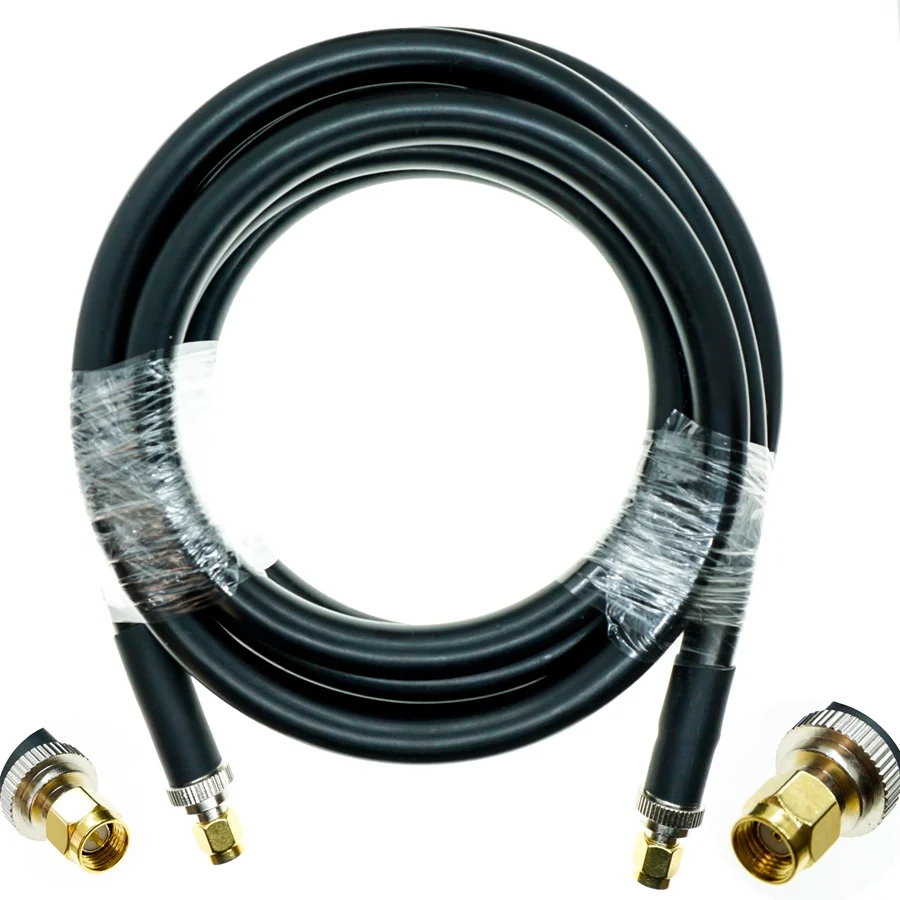 Rg58 Cavo Uhf Maschio A Uhf Maschio Pl259 Pl-259 Connettore Rf Coax Treccia Ponticello