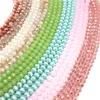 Perles en cristal à facettes, pour la fabrication de bijoux, accessoires de bijouterie, 3x4mm/4x6mm/6x8mm ► Photo 1/6