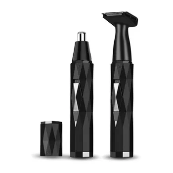 

Electric Nose Hair Trimmer 2 in 1 Rechargeable Waterproof Multifunction Ear Hair Clipper Hair Removal//
