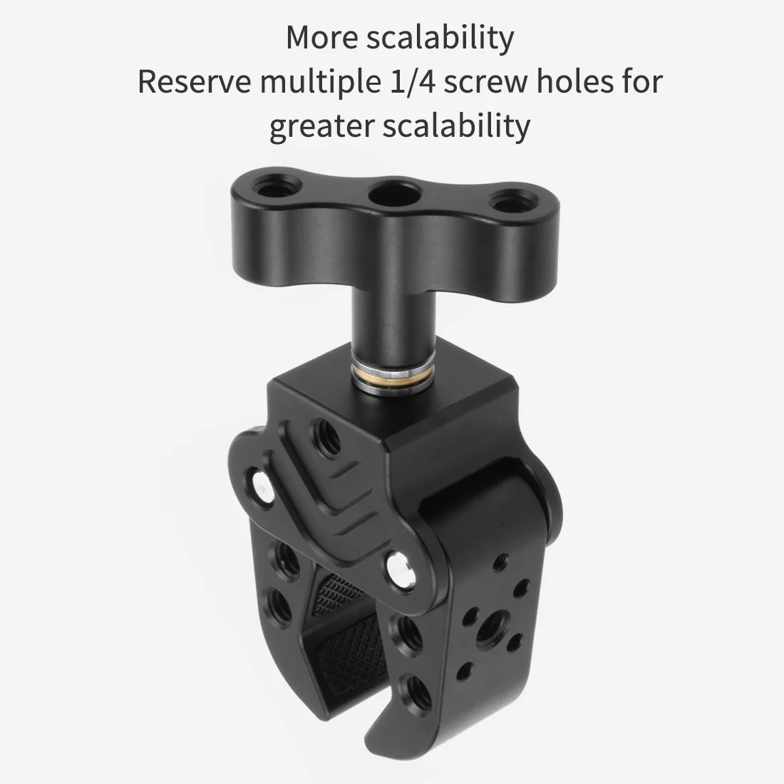 Kamera Magie Arm Dual Ball Kopf mit 1/4 "3/8" Arri Krabben Klaue Clip Monitor Stehen Super Clamp Halter video Licht DSLR-Rig – Detail 5