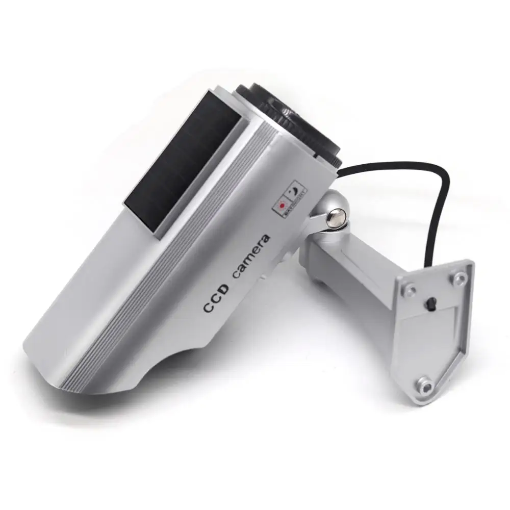 Поддельная камера видеонаблюдения на солнечной батарее водонепроницаемая