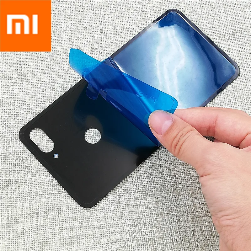 Xiaomi Mi 8 Lite стеклянный чехол задняя крышка батареи задняя дверь защитная крышка корпуса запасная часть для Xiaomi Mi 8 Lite