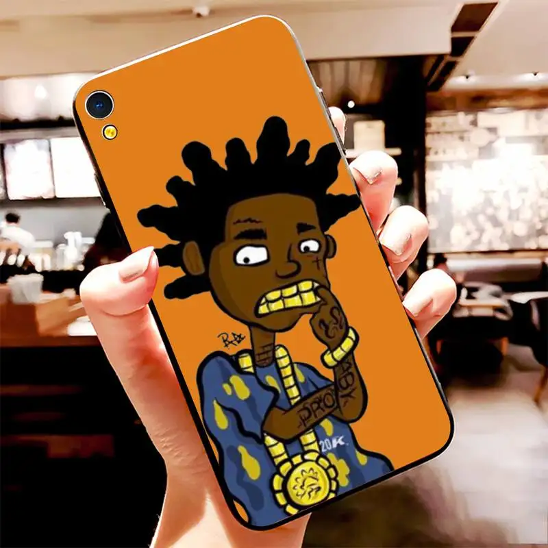 PENGHUWAN Kodak Black Rapper Coque Shell Phone Case For Vivo Y91c Y17 Y51 Y67 Y55 Y93 Y81S Y19 Y7S Case