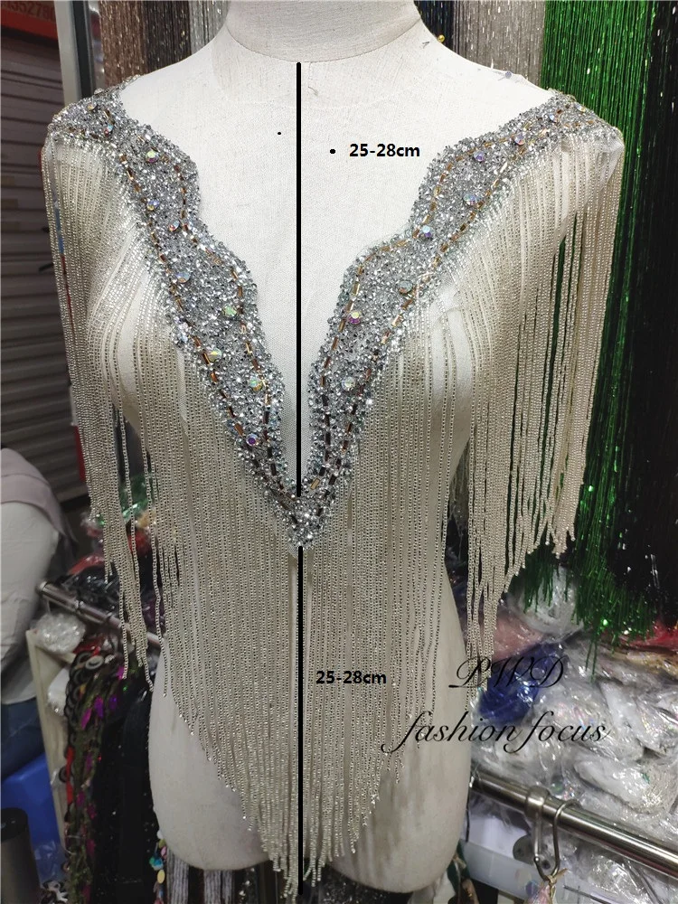 Небесно голубое золото кружевная отделка жемчужная лента коричная с бахромой