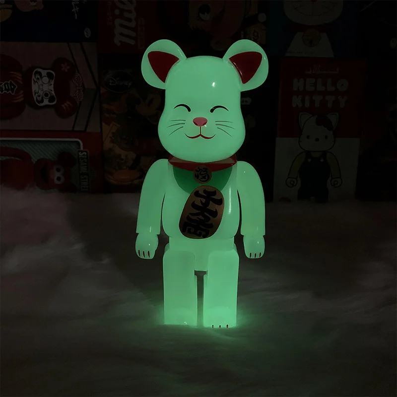 Кирпич уличное искусство 400% медведь виниловые куклы коллекции модель игрушки декоративные фигурки статуя медведь куклы Подарки