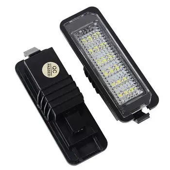 

1/2Pcs LED Car License Number Plate Light Lamp for Golf 4/5/6 Phaeton