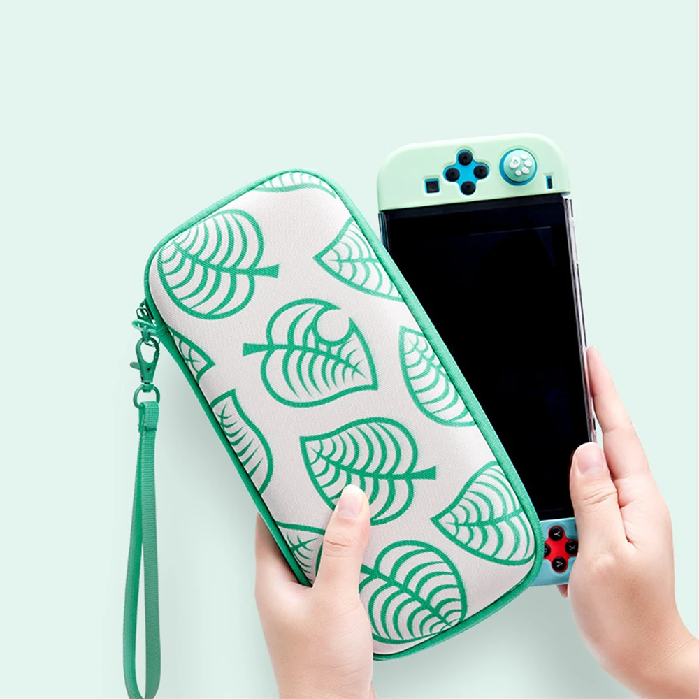 

Animal Crossing Nintend Switch Lite Accessories Travel Carrying Bag NS Soft Hard Card Case For Nintendo Switch Portable Storage