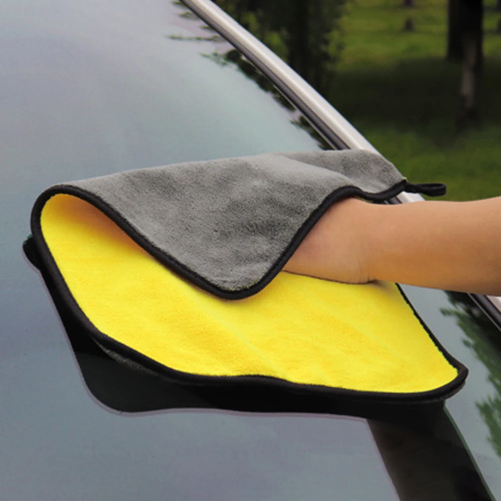 Мягкая влагопоглощающая салфетка для мытья автомобиля чистки многоразовая из