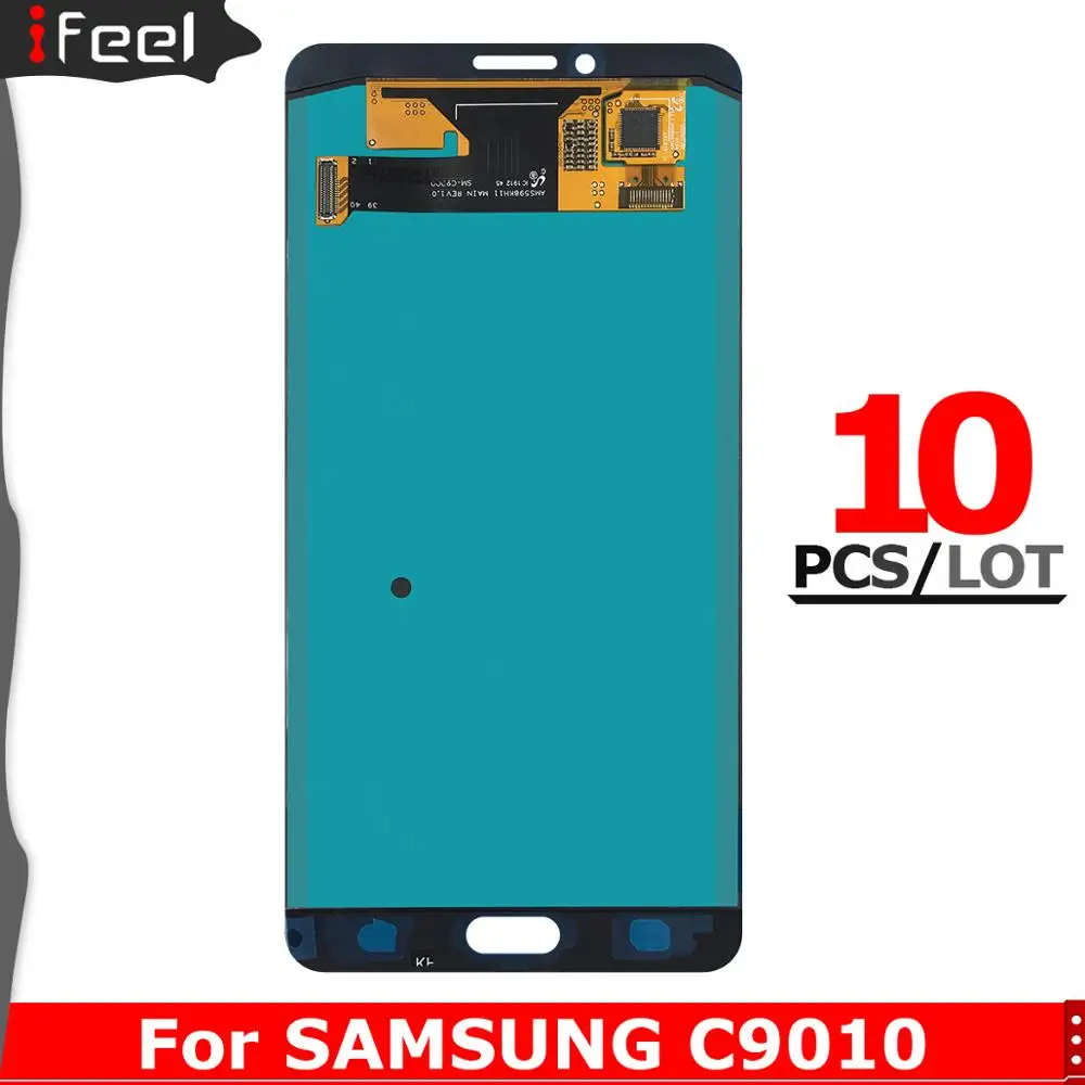 

10 PCS/Lot New LCD For SAMSUNG GALAXY C9 Pro C9000 C9010 LCD Display + Touch Screen Replacement Parts