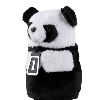 

2 Pieces Novelty Animal Panda & Dog Golf Club Headcover For 460 Cc/No.1 Wood Driver - Universal Fit