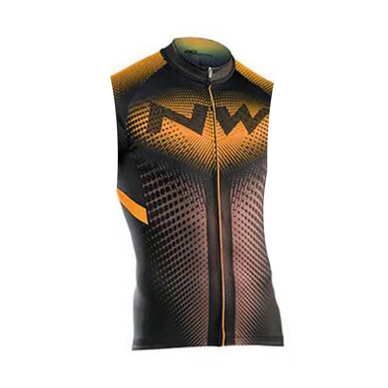 Ropa Ciclismo pro team NW летняя одежда без рукавов для велоспорта MTB Дорожный велосипед Велоспорт Джерси дышащие топы Maillot Uniformes - Цвет: 6