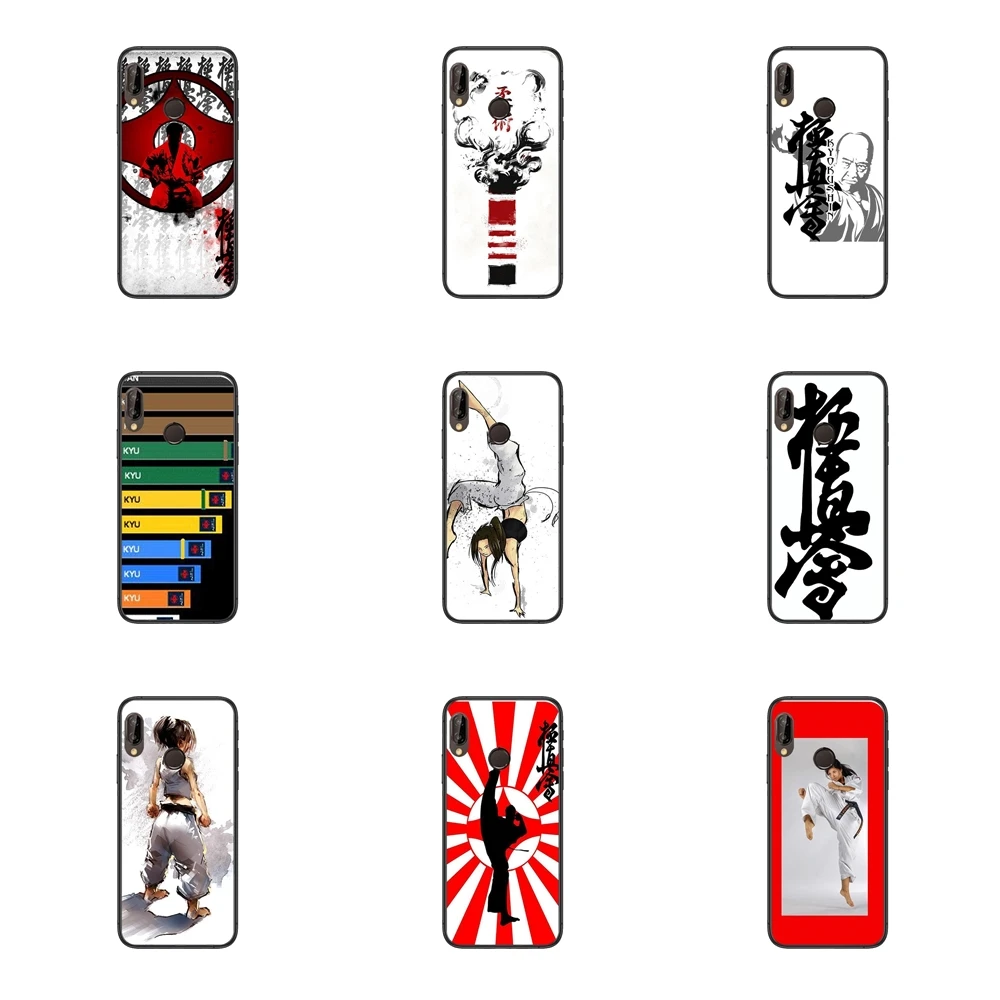 Closeout для Galaxy Note 10 Lite 9 8 20 Pro A7 A8 2018 A10 M31 M51 A10S A11 Oyama Kyokushin Karate Black Hoesjes модный Etui 3D |