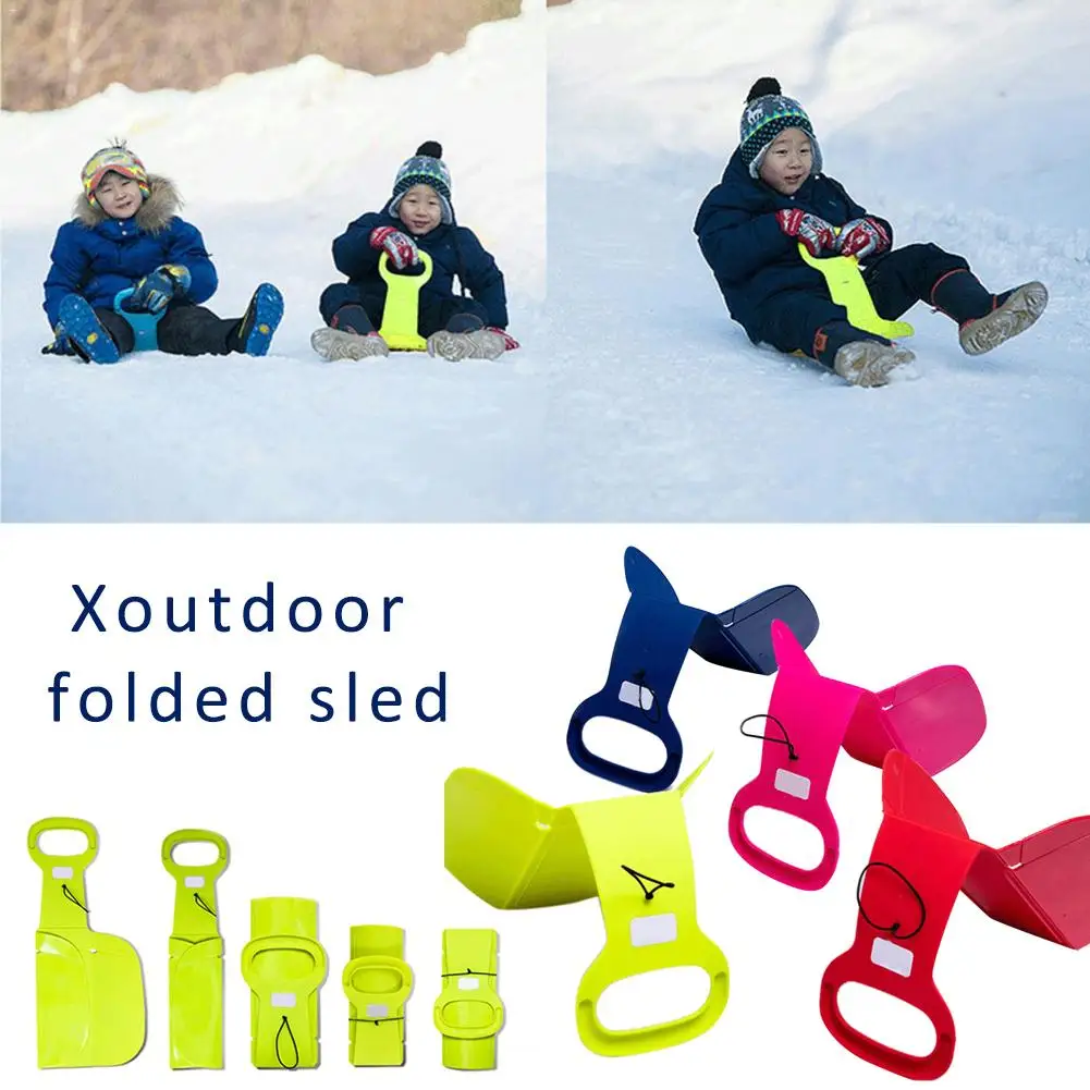 Outdoor Sports Skiing Pad Sled Snowboard For Kids Adult Children Winter Thicken Sand Grass Sledge Snow Luge |