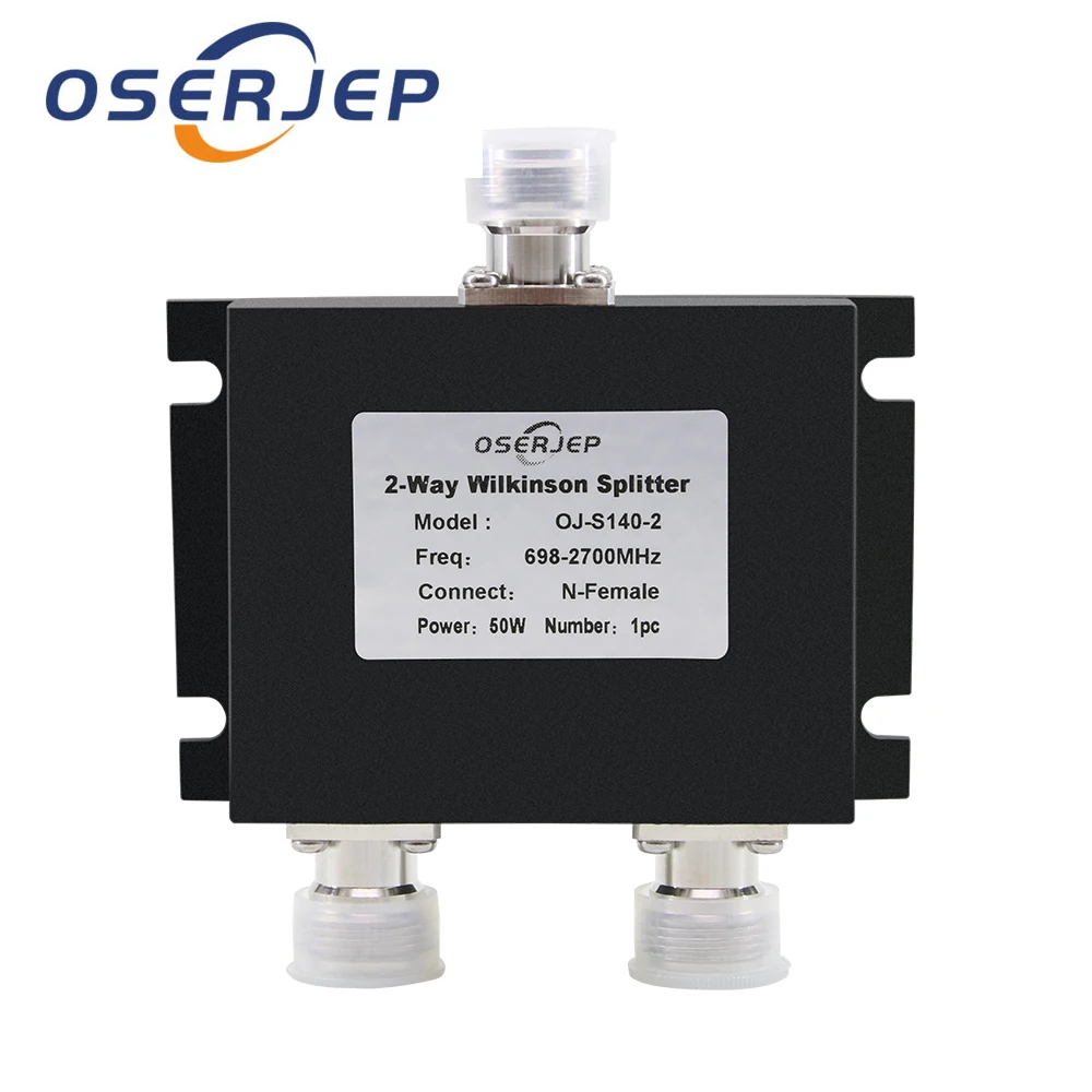 

2G 3 G4GGSM 2 Way Micro-strip Power Splitter N Type Connector 2-way Microstrip Power Divider for Mobile Phone Signal Booster