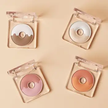 

4 Colors Eyeshadow Blusher Highlighter Shadow And Contouring All-in-one Palette Natural Lasting Brighten Makeup Palette TSLM2