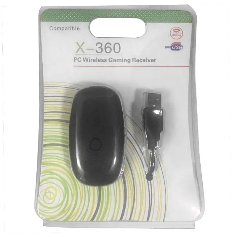 Продажа Беспроводной геймпад, адаптер для ПК, usb приемник для microsoft Xbox 360, игровая консоль, контроллер, игровой USB ПК, приемник с CD