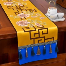 Chinesische Einfache Tabelle Runner Tee Tischdecke TV Schrank Abdeckt Tuch Schuh Schrank Bett Tisch Läufer Moderne