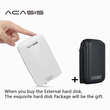 ACASIS disco duro externo portátil HDD 60GB 80GB 120GB 160GB 250G 320GB 500GB 1TB o PS4,Xbox,PC,Mac, portátiles, desktops