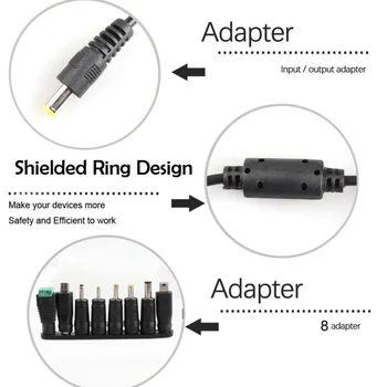 

Adjustable Voltage Power Supply Adapter 3 To 24V AC/DC Switch W/ LED Display Adjustable Power Adapter (US Plug) For Home Diy