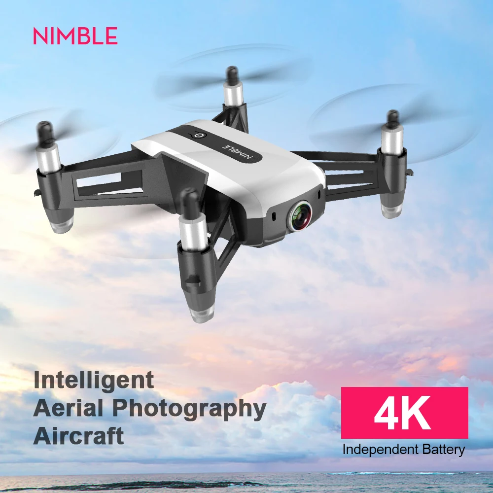 Мини Дрон с камерой Hd Pocketable 4k Drone Dronee для детей Смарт Wifi камера водонепроницаемый
