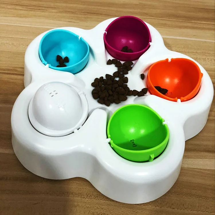 

Pet Smart Toys Cat Dog Toy Multiple Colors High Capacity Pet Feeder Pleasure Looking for Food Smart Toys Pet Products