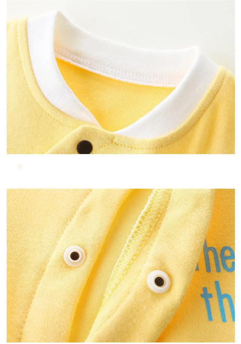 China Brand boys baby clothing 100% cotton cartoon baby girl clothes infant rompers spring cartes newborn-1-2 years Pajamas