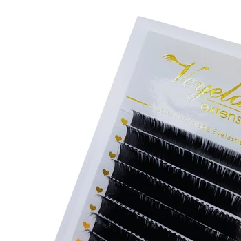 

Veyelash Flat Ellipse Eyelashes Maquiagem Split Tips Ellipse Shaped Natural Light Magnetic Ellipse Lashes Matte Color Flat