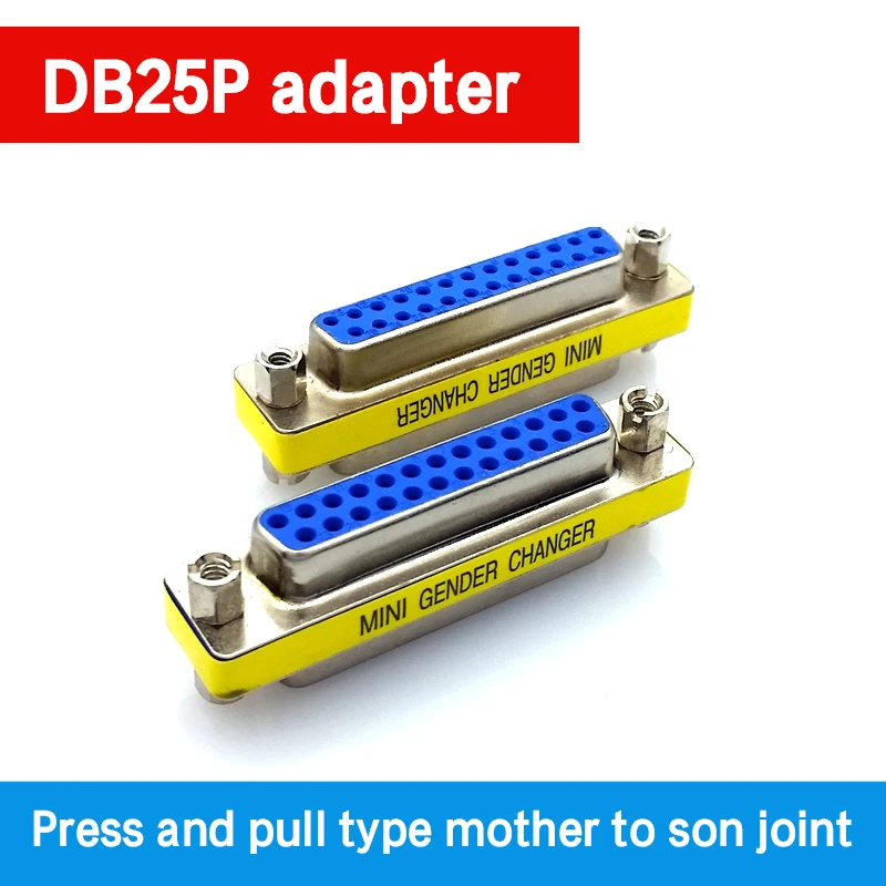 Newest1 шт D-SUB DB25 безобрывный кабель Расширенный адаптер 25 булавки DB25 Женский F міпітип Changer разъем 1 шт