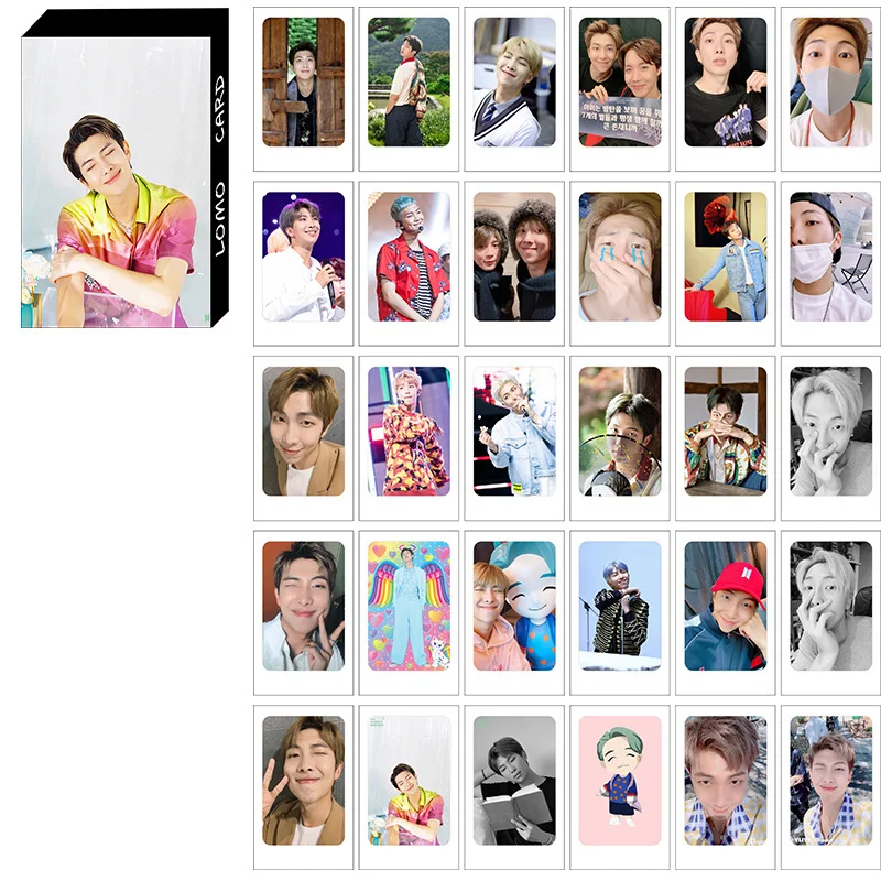 30 шт./компл. Bangtan Boys карта души Persona фото карты ЛОМО карта Фотокнига Love Yourself Чжон ку SUGA 85*54 мм