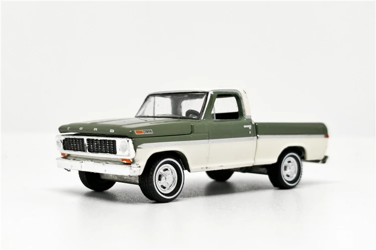 Greenlight 1: 64 1970 Ford F-100 зеленого и белого цветов, без коробки