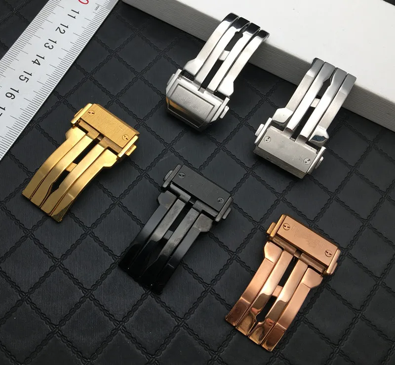 Ремешок для часов, аксессуары, сменный ремешок для Hublot, ремешок из нержавеющей стали, складная Пряжка, 18 мм, 20 мм, 22 мм, 24 мм, ремешок, стальная пряжка