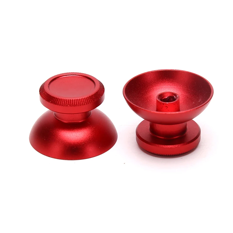 2PCS 금속 아날로그 조이스틱 엄지 손가락 그립 캡 교체 부품 PS4 / Xbox 컨트롤러 thumbstick 교체
