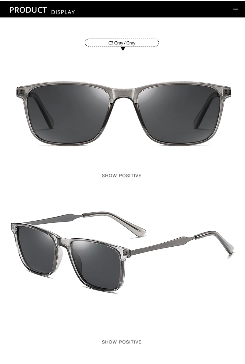 Pro Acme, новинка, фирменный дизайн, мужские солнцезащитные очки, поляризационные, Ретро стиль, квадратные, солнцезащитные очки, для вождения, для путешествий, zonnebril heren PC1331