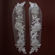 Свадебные аксессуары Свадебные перчатки Роскошные хрустальные кружевная перчатка Длинные свадебные перчатки белые/цвета слоновой кости свадебные перчатки