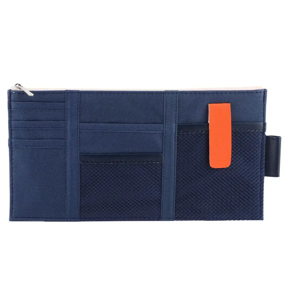 Sun Visor Point Pocket Documents Organizer Pouch Bag Card Storage Holder Credit Namecard Auto Car Universal | Автомобили и