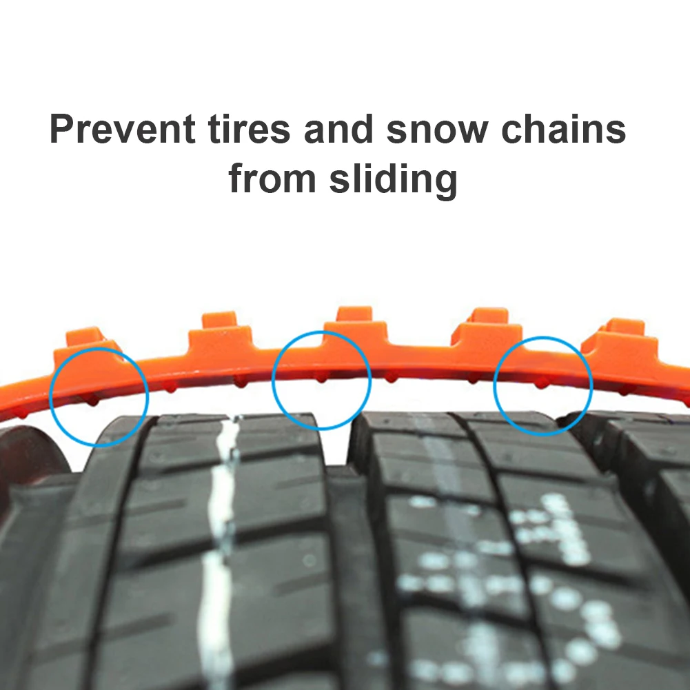 Winter Car Snow Chain Antiskid Car Motorcycle Outdoor Snow Tire Emergency Anti-Skid Tyre Chains Auto Accessories 10/20/40Pcs