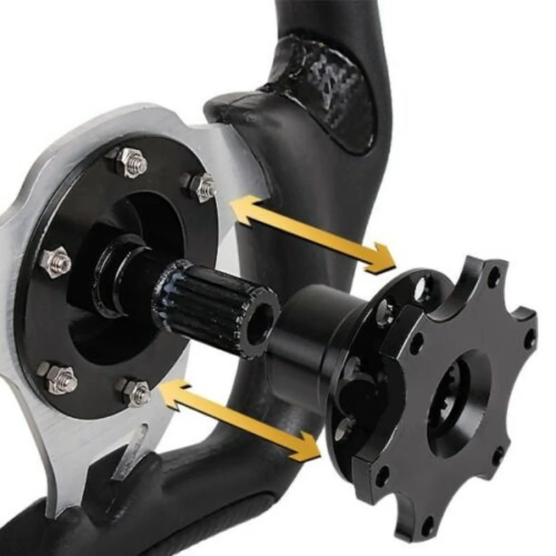 Быстроразъемный хаб гоночный адаптер оснастки от Boss Kit рулевые колеса