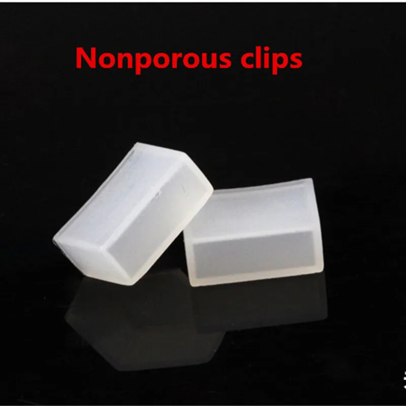 

50pcs/pack Silicon tube IP67 Silicon clip,Nonporous end caps use for 5050 3528 WS2813 ws2801 ws2811 ws2812b led strip light