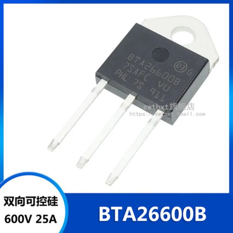 Бесплатная доставка 25 шт. BTA26-600B TO-3P BTA26600B TO3P BTA26-600 совершенно новый аппарат не