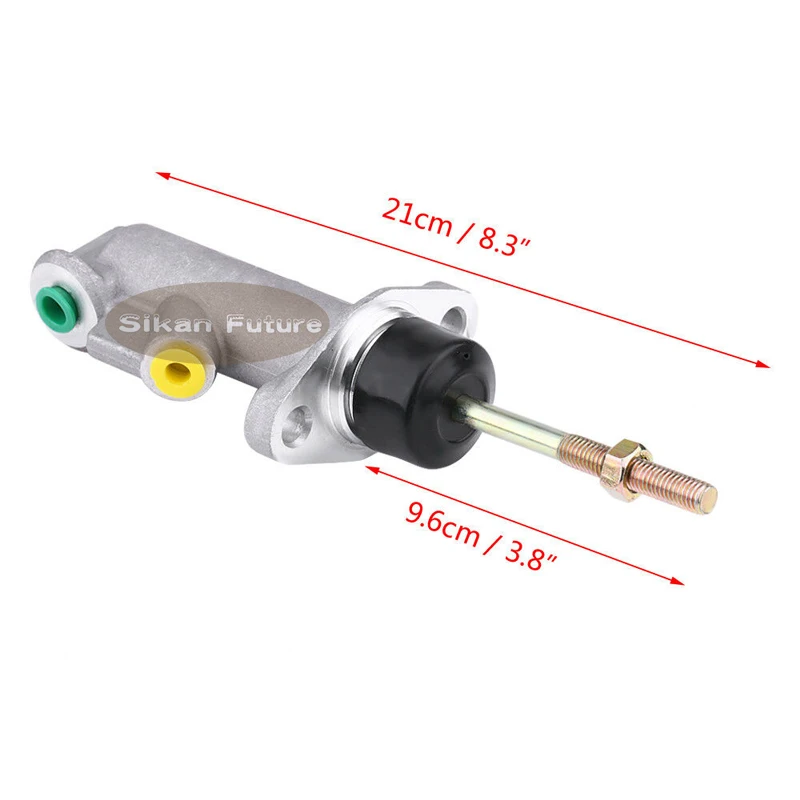 Алюминиевый сплав автомобильный тормозной цилиндр сцепления 0,75 диаметр дистанционного управления для гидравлический ручной тормоз главный тормозной цилиндр сцепления